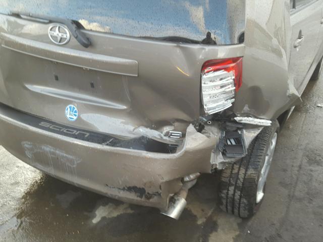 JTLZE4FE5B1134037 - 2011 TOYOTA SCION XB 棕色 照片 9