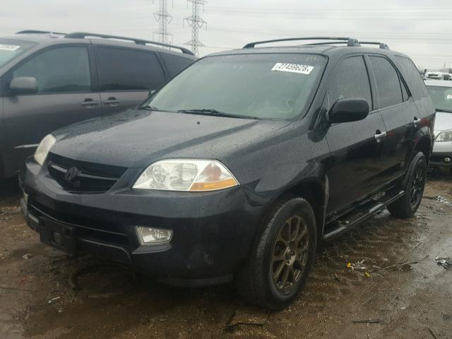 2HNYD18651H522197 - 2001 ACURA MDX TOURIN BLACK photo 2