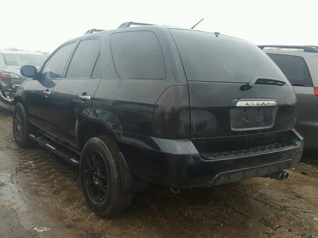 2HNYD18651H522197 - 2001 ACURA MDX TOURIN BLACK photo 3