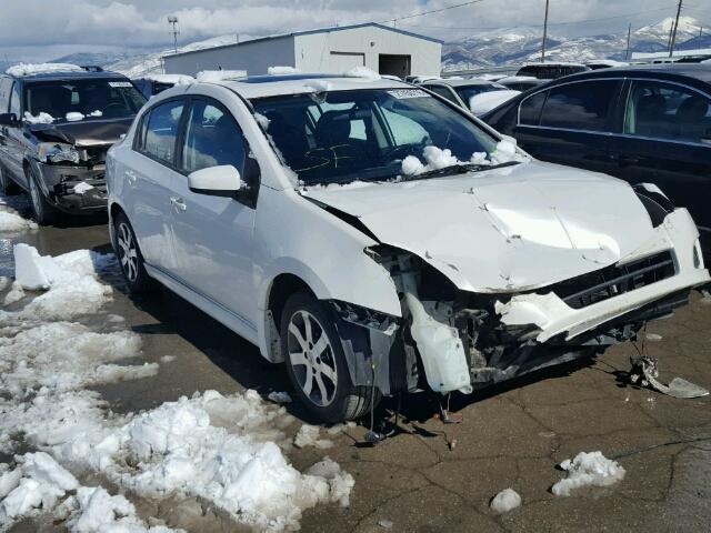 3N1AB6AP2CL775164 - 2012 NISSAN SENTRA 2.0 WHITE photo 1