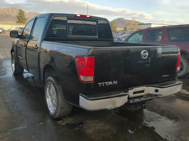 1N6BA07D19N310329 - 2009 NISSAN TITAN XE BLACK photo 3