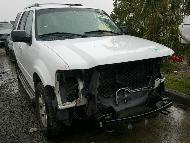 1FMJU1G5XAEB48799 - 2010 FORD EXPEDITION WHITE photo 1