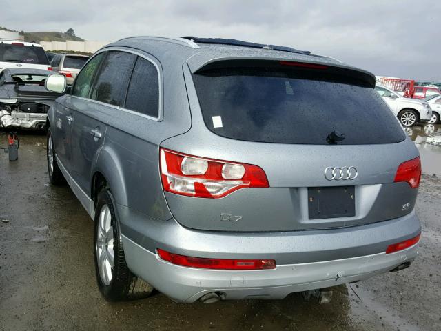 WA1BV74L57D019535 - 2007 AUDI Q7 4.2 QUA SILVER photo 3