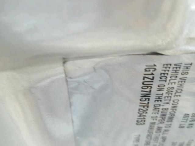 1G1ZU67N57F264153 - 2007 CHEVROLET MALIBU MAX 银色 照片 10