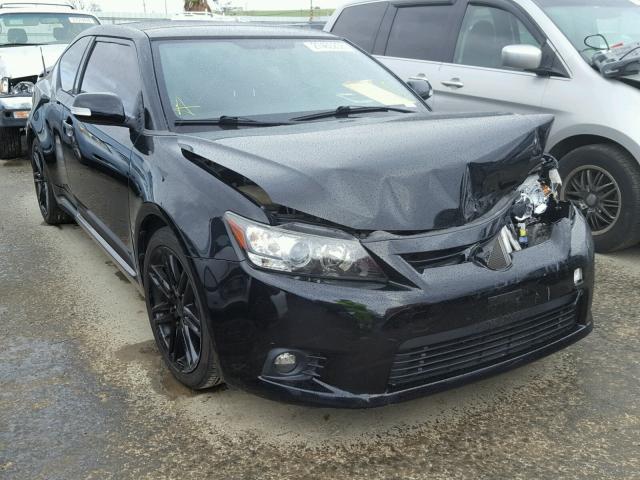 JTKJF5C7XD3052046 - 2013 TOYOTA SCION TC BLACK photo 1