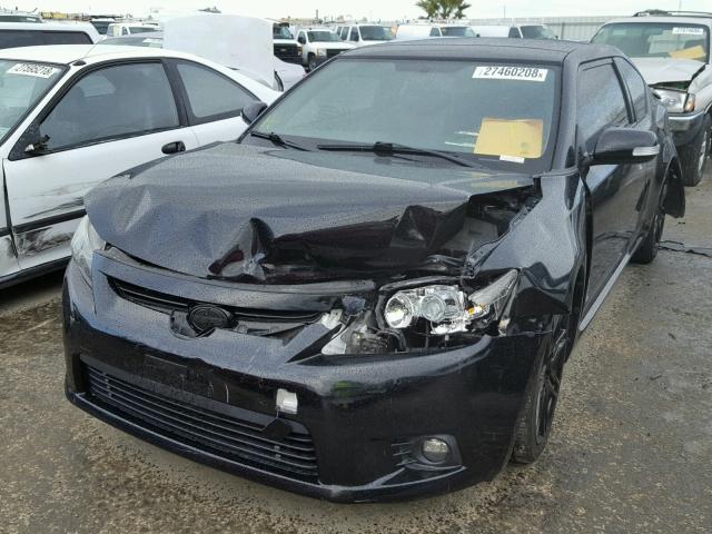 JTKJF5C7XD3052046 - 2013 TOYOTA SCION TC 黑色 照片 2