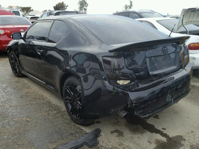 JTKJF5C7XD3052046 - 2013 TOYOTA SCION TC 黑色 照片 3