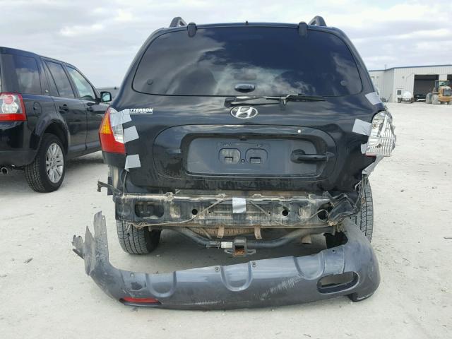 KM8SC13DX3U440496 - 2003 HYUNDAI SANTA FE G BLACK photo 9