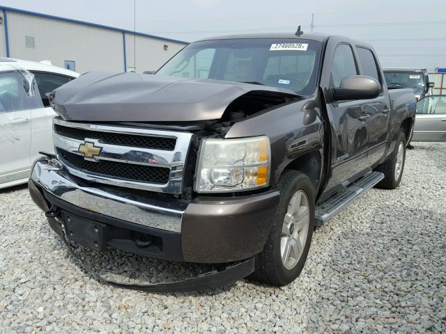 2GCEC13J681189941 - 2008 CHEVROLET SILVERADO BROWN photo 2