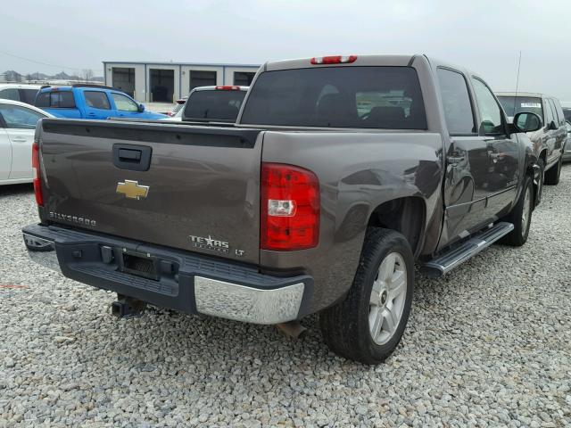 2GCEC13J681189941 - 2008 CHEVROLET SILVERADO BROWN photo 4