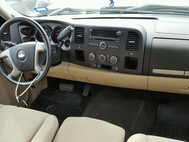 2GCEC13J681189941 - 2008 CHEVROLET SILVERADO BROWN photo 9