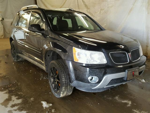 2CKDL73F876050799 - 2007 PONTIAC TORRENT BLACK photo 1