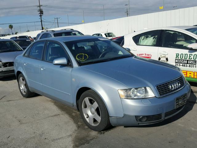 WAUJC68E44A054428 - 2004 AUDI A4 1.8T BLUE photo 1