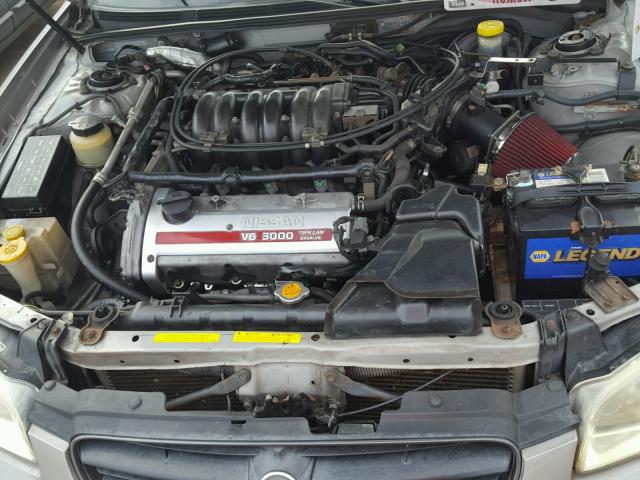 JN1CA31D1YT516958 - 2000 NISSAN MAXIMA GLE SILVER photo 7