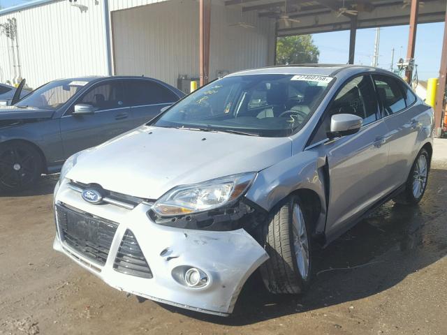 1FAHP3H20CL125191 - 2012 FORD FOCUS SEL SILVER photo 2