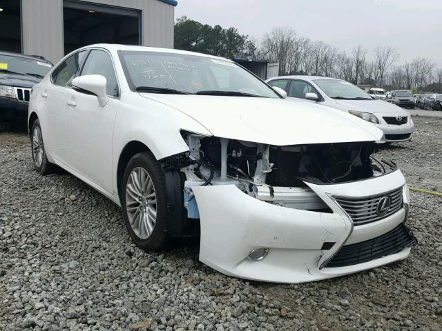 JTHBK1GG4D2040313 - 2013 LEXUS ES 350 WHITE photo 1