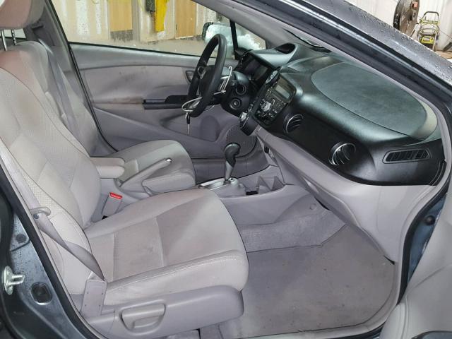 JHMZE2H79BS005757 - 2011 HONDA INSIGHT EX GRAY photo 5