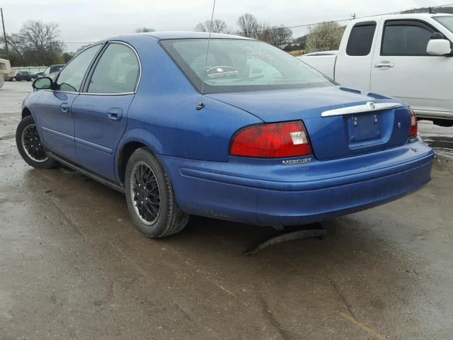 1MEHM50U23G611410 - 2003 MERCURY SABLE GS BLUE photo 3