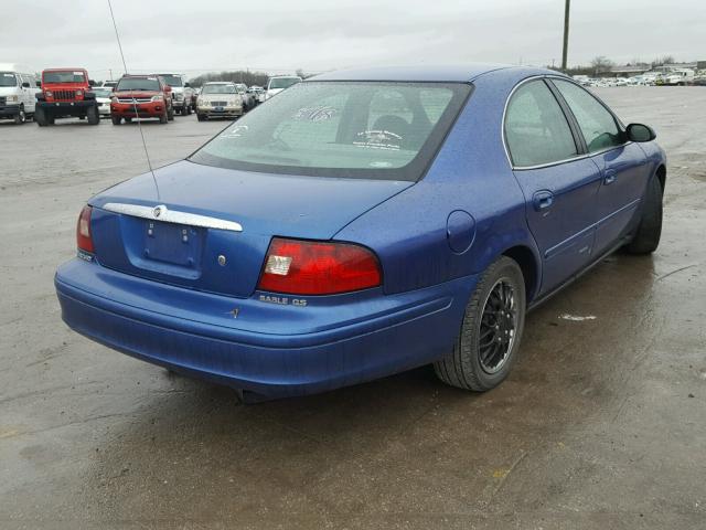 1MEHM50U23G611410 - 2003 MERCURY SABLE GS BLUE photo 4