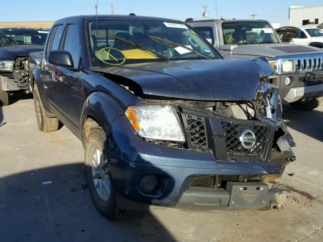1N6AD0ERXGN745140 - 2016 NISSAN FRONTIER S BLUE photo 1