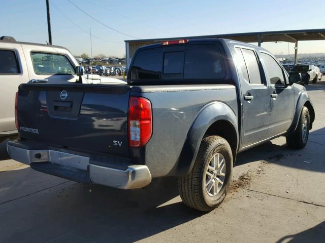 1N6AD0ERXGN745140 - 2016 NISSAN FRONTIER S BLUE photo 4