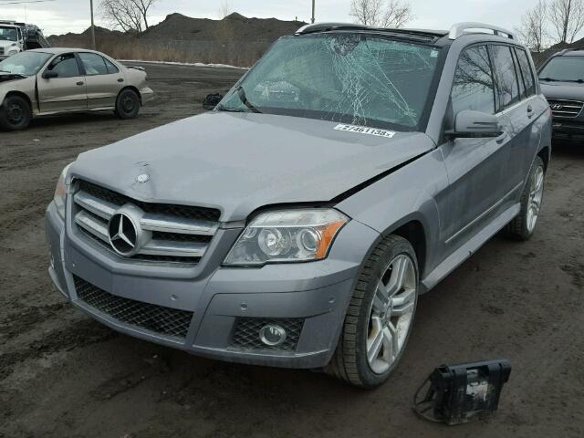 WDCGG8HB2AF485751 - 2010 MERCEDES-BENZ GLK 350 4M GRAY photo 2