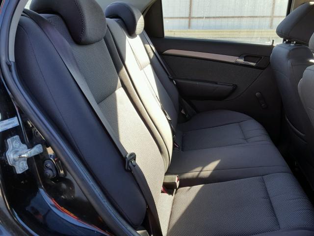 KL1TD56668B054579 - 2008 CHEVROLET AVEO BASE Qara foto 6