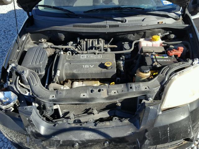 KL1TD56668B054579 - 2008 CHEVROLET AVEO BASE Qara foto 7