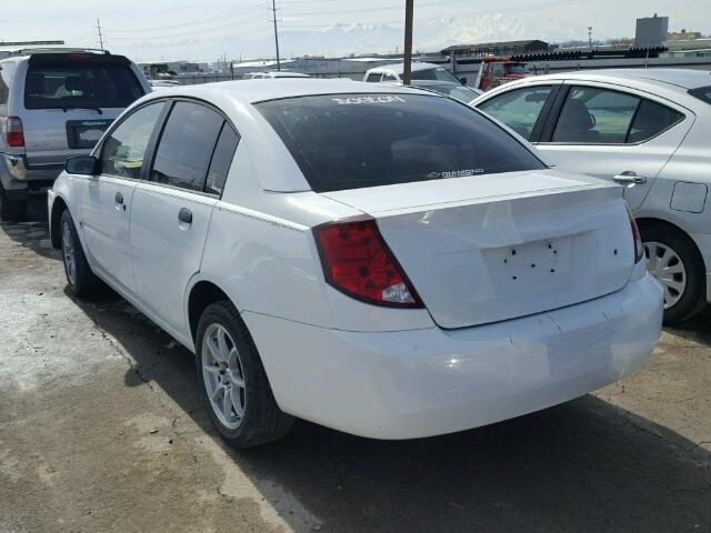 1G8AF52F75Z110350 - 2005 SATURN ION LEVEL WHITE photo 3