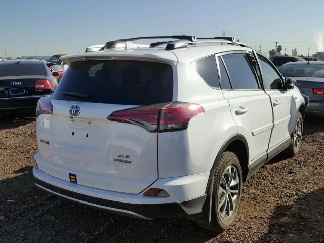 JTMRJREV9HD087933 - 2017 TOYOTA RAV4 HV LE WHITE photo 4