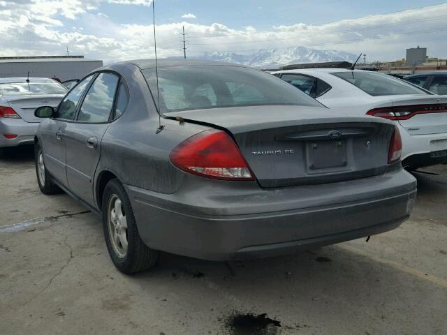 1FAFP53UX4G143008 - 2004 FORD TAURUS SE GRAY photo 3