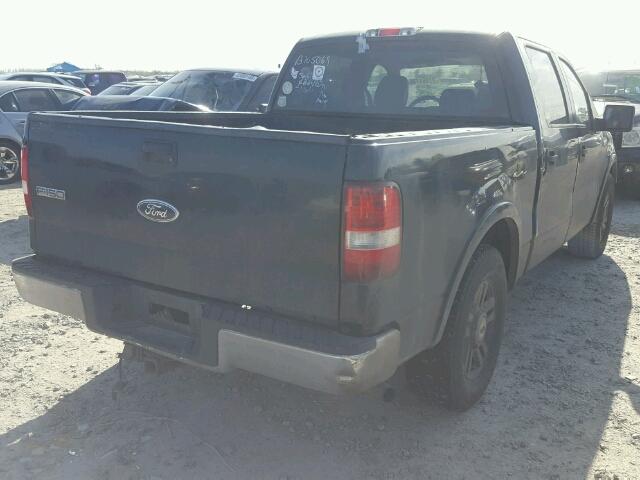 1FTPW12565FA41006 - 2005 FORD F150 SUPER BLACK photo 4