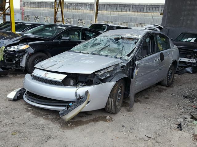 1G8AJ52F43Z140207 - 2003 SATURN ION LEVEL SILVER photo 2