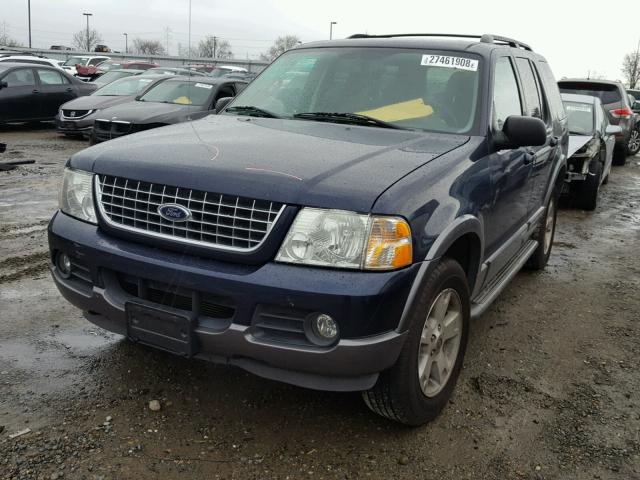 1FMZU83K73ZA29188 - 2003 FORD EXPLORER X BLUE photo 2