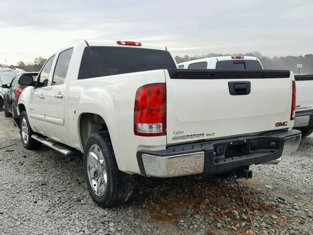 3GTP1WE02CG287624 - 2012 GMC SIERRA C15 WHITE photo 3