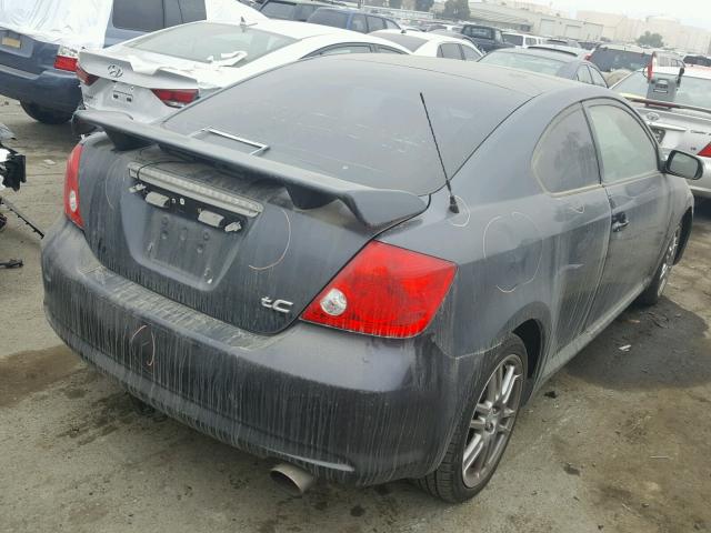 JTKDE177360098213 - 2006 TOYOTA SCION TC GRAY photo 4