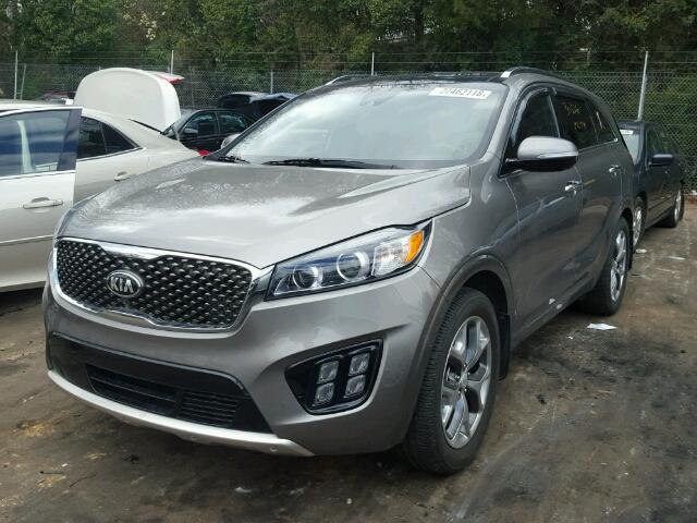 5XYPK4A17GG036585 - 2016 KIA SORENTO SX GOLD photo 2