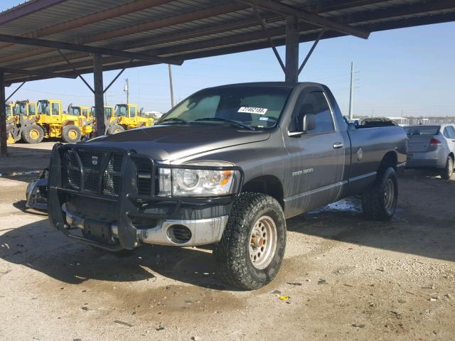 1D7HU16PX7J512067 - 2007 DODGE RAM 1500 S GRAY photo 2