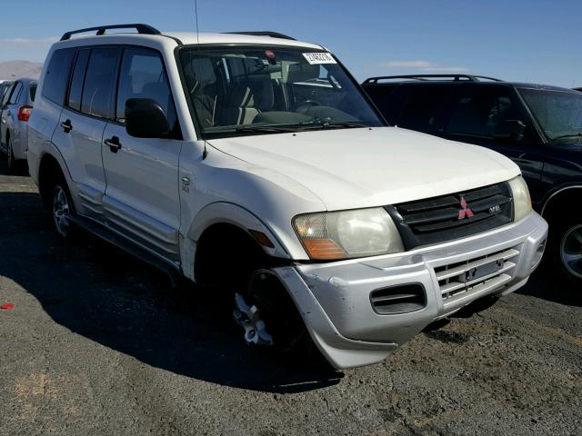 JA4MW31R21J039760 - 2001 MITSUBISHI MONTERO XL WHITE photo 1