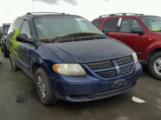 1D4GP24R45B126794 - 2005 DODGE GRAND CARA BLUE photo 1