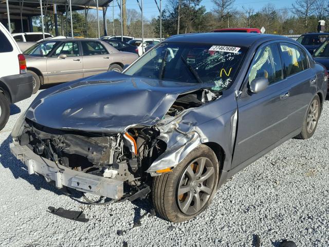 JNKCV51E15M219019 - 2005 INFINITI G35 GRAY photo 2