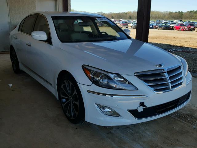 KMHGC4DHXDU233469 - 2013 HYUNDAI GENESIS 5. WHITE photo 1