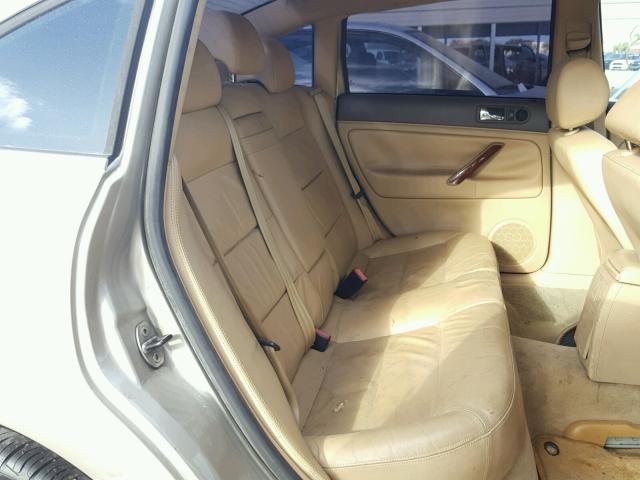 WVWAE63B35E054618 - 2005 VOLKSWAGEN PASSAT GLS TAN photo 6