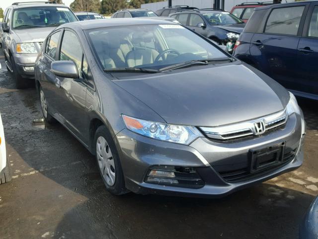 JHMZE2H30ES002490 - 2014 HONDA INSIGHT CHARCOAL photo 1