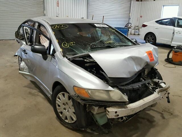 1HGFA16206L024541 - 2006 HONDA CIVIC DX SILVER photo 1