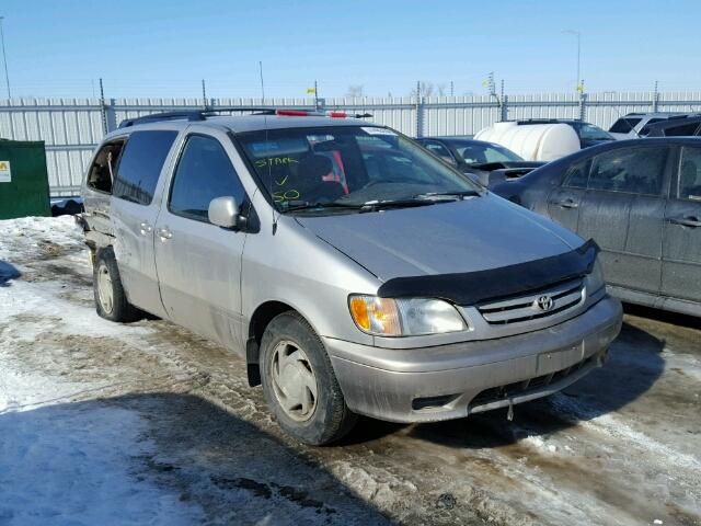 4T3ZF13C63U514548 - 2003 TOYOTA SIENNA LE GRAY photo 1