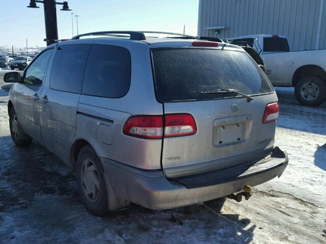 4T3ZF13C63U514548 - 2003 TOYOTA SIENNA LE GRAY photo 3