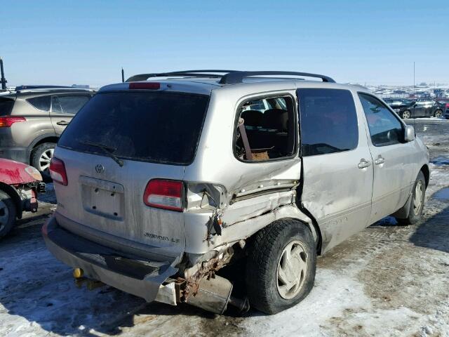 4T3ZF13C63U514548 - 2003 TOYOTA SIENNA LE GRAY photo 4