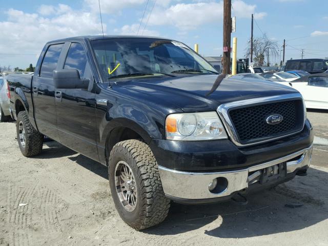 1FTPW14597KB53788 - 2007 FORD F150 SUPER BLACK photo 1