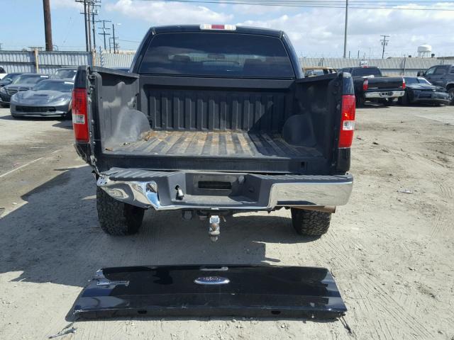 1FTPW14597KB53788 - 2007 FORD F150 SUPER BLACK photo 9